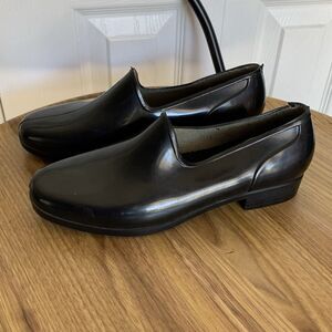 Sermi Rubber Shoes Clogs Black Size EU38 US 7.5